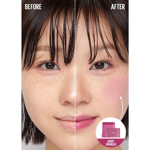 Kaja Dewy Bar Multi-Stick – Hydrating Lip & Cheek Balm - 0.35oz - Berry Sparkler - Picture 3 of 6